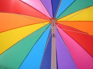 Rainbow Umbrella | Photo  by bandgeek0207 (CC BY-ND 3.0)